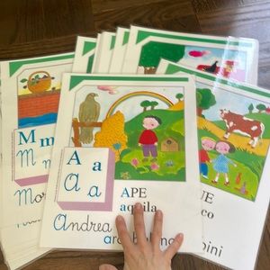 33 Giant Vintage italian flash cards